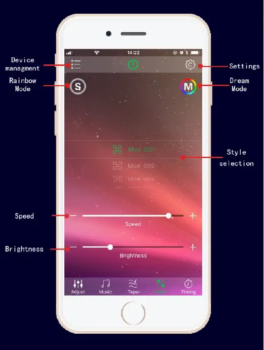 Shenzhen Biejia Technology 2AZCJTVLIGHT LED Strip Light fig 6