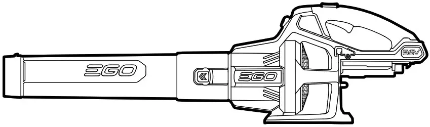 EGO LB5300 56 Volt Lithium ion Cordless Blower