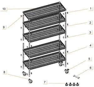 FIG 11 SERVICE PARTS LIST – TBFPBA-0924