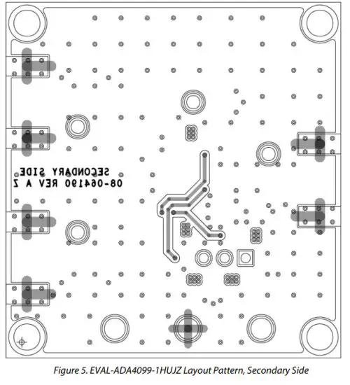ANALOG DEVICES EVAL ADA4099 1HUJZ Evaluation Board - Figure 5