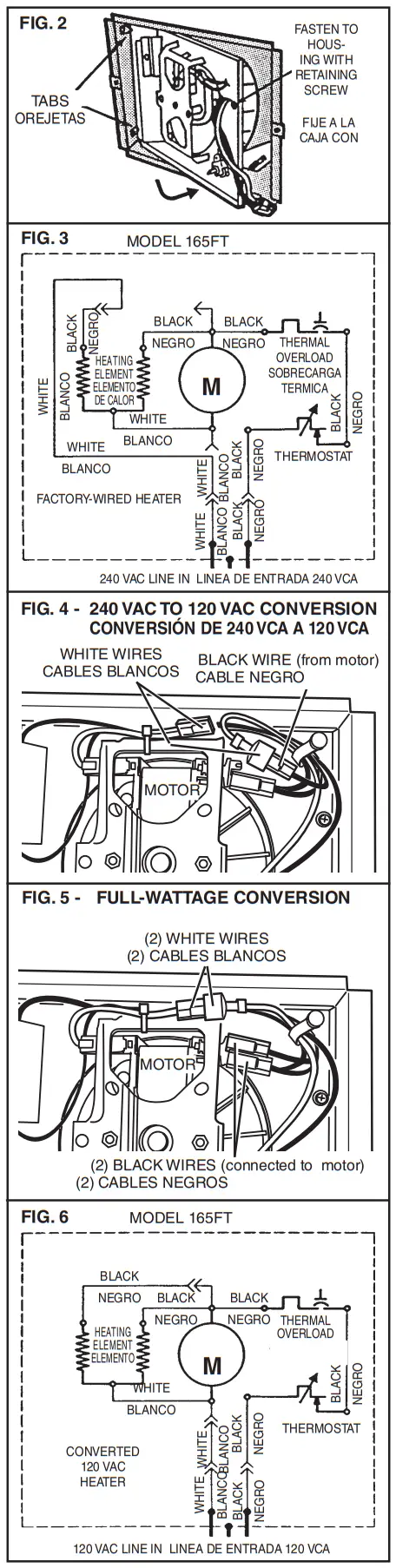 BROAN 165FT Fan Forced Wall Heater-fig1