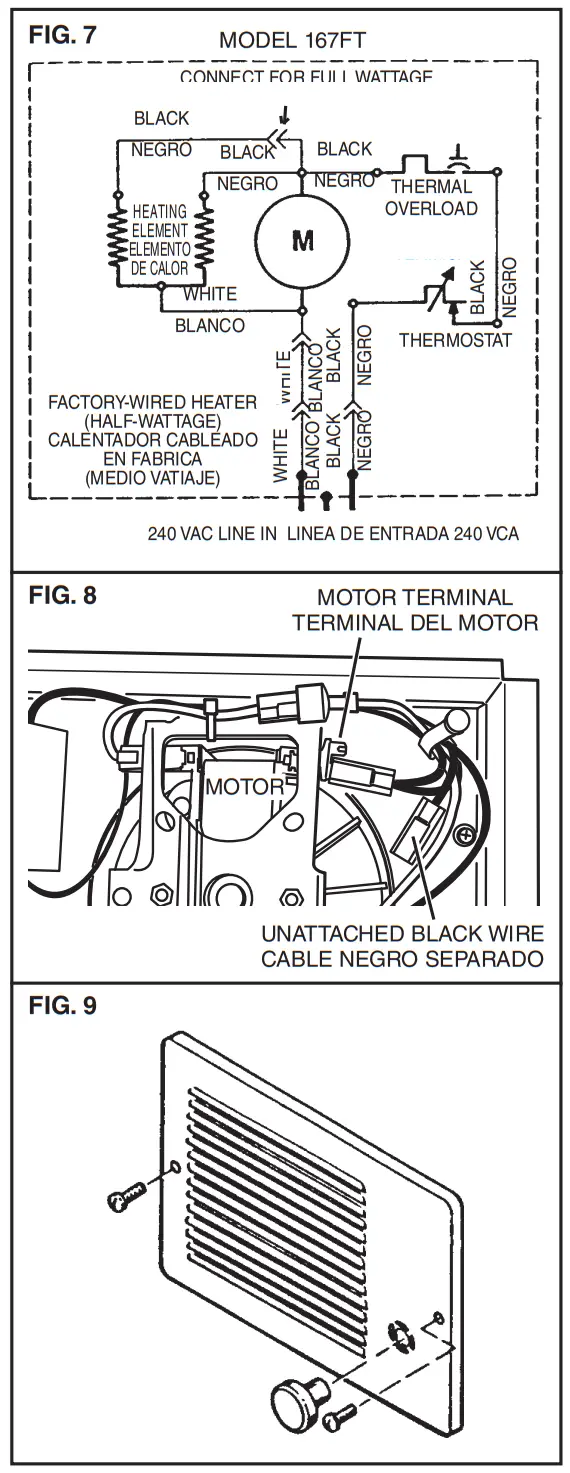 BROAN 165FT Fan Forced Wall Heater-fig2