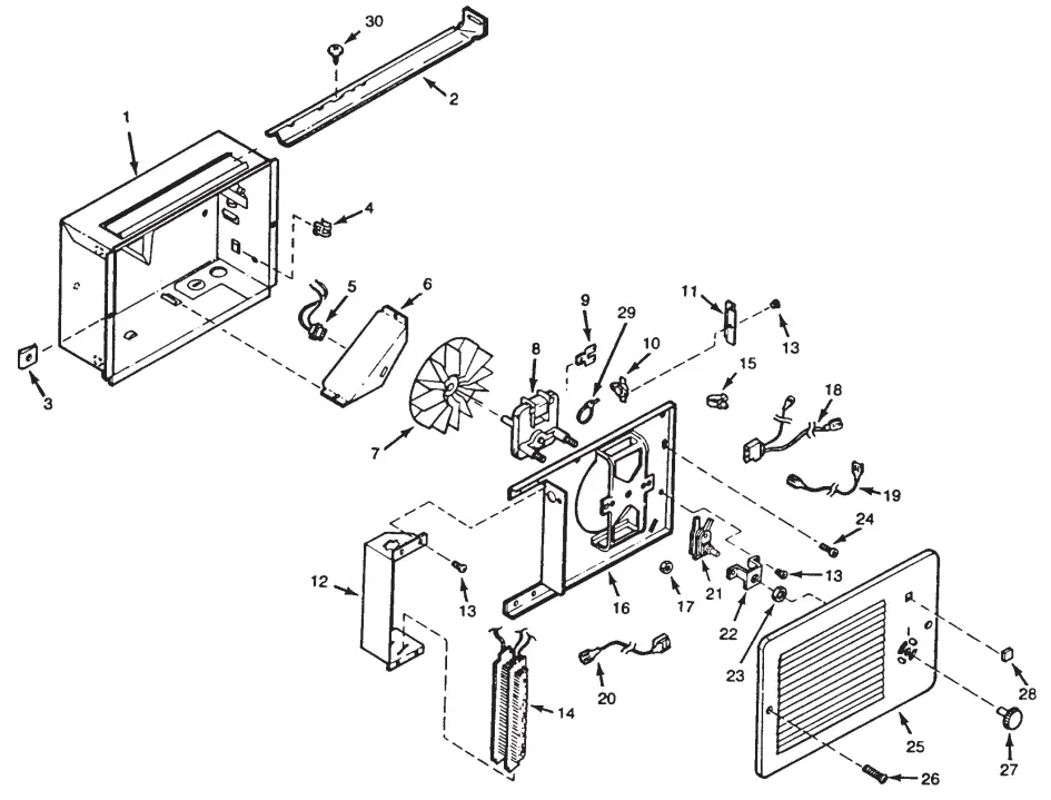 BROAN 165FT Fan Forced Wall Heater-fig3