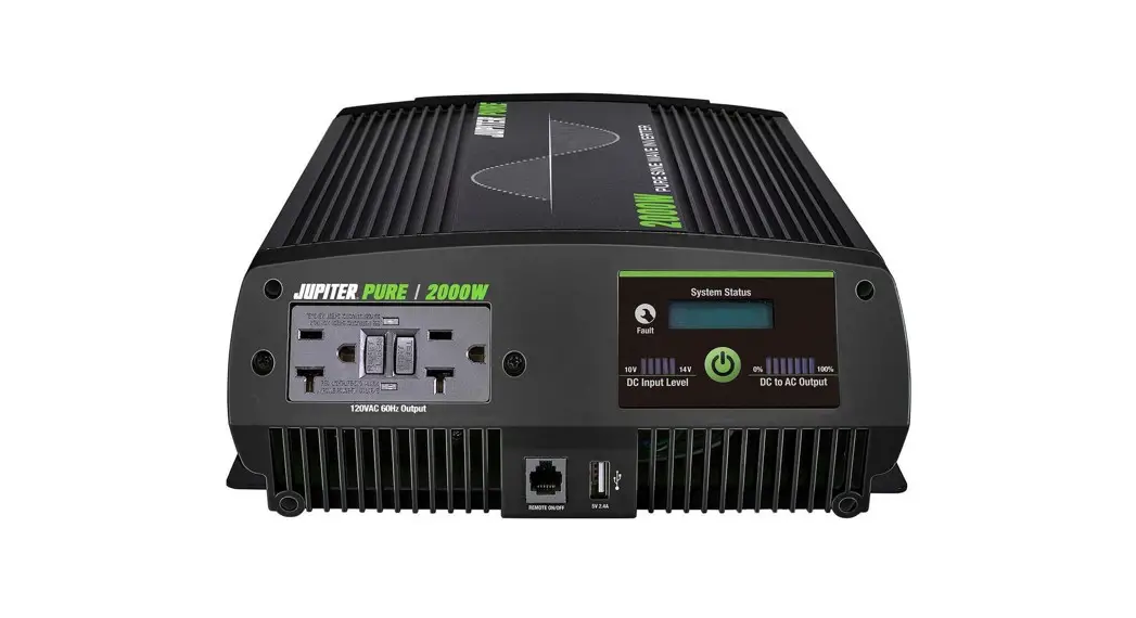Jupiter 57272 Pure 2000 Watt Pure Shine Wave Inverter Owner's Manual