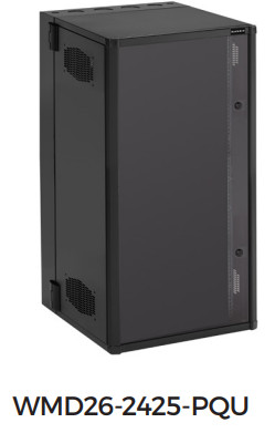 BLACK BOX WMD12 2425 PQU Double Hinged Cabinet Plexiglass Window Door - IMAGES 1