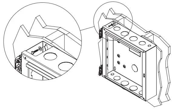 BLACK BOX WMD12 2425 PQU Double Hinged Cabinet Plexiglass Window Door - STEP 3