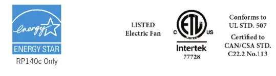 RadonAway GPc Series GP501C 3 Inch Inlet and Outlet Inline Radon Fan - icon
