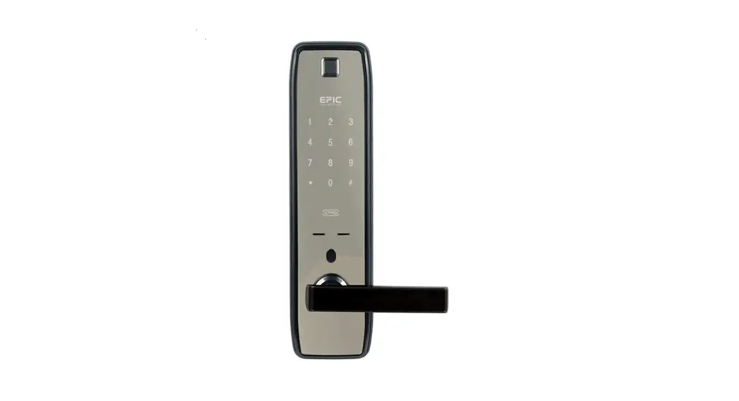 Epic Systems Es-f9000k Digital Door Lock User Manual Epic Systems Es-f9000k Digital Door Lock User Manual