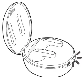 LG TONE FP6 Bluetooth Stereo Headset - Battery