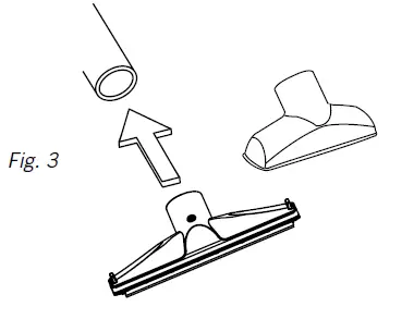 Choose the desired accessory