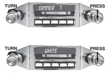 custom autosound CAMSBR Slidebar Radio - BASS 4