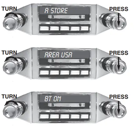 custom autosound CAMSBR Slidebar Radio - BASS6