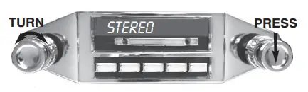 custom autosound CAMSBR Slidebar Radio - STEREO