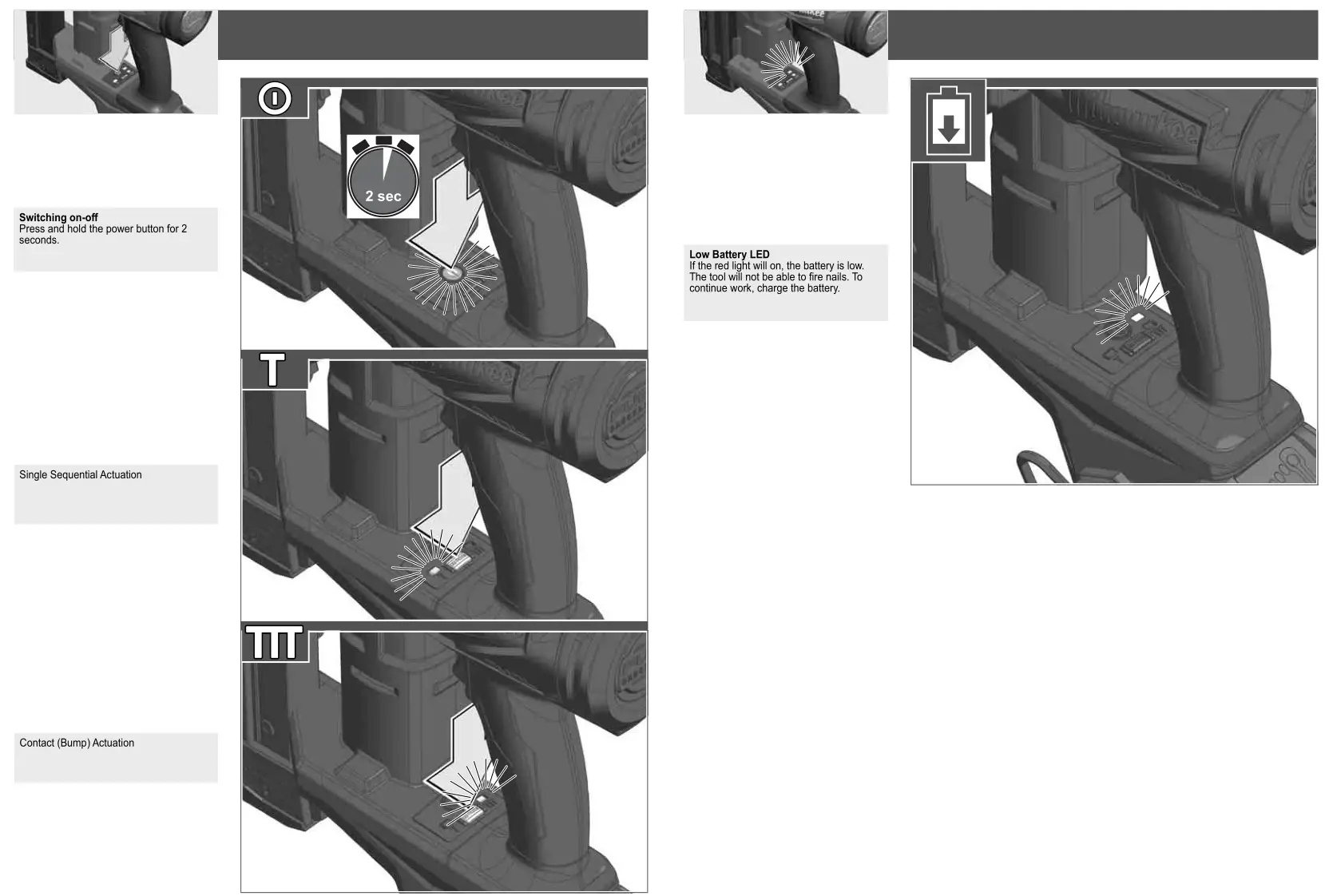 milwaukee M18 FNCS18GS 18V Cordless Nail Gun - figure 4