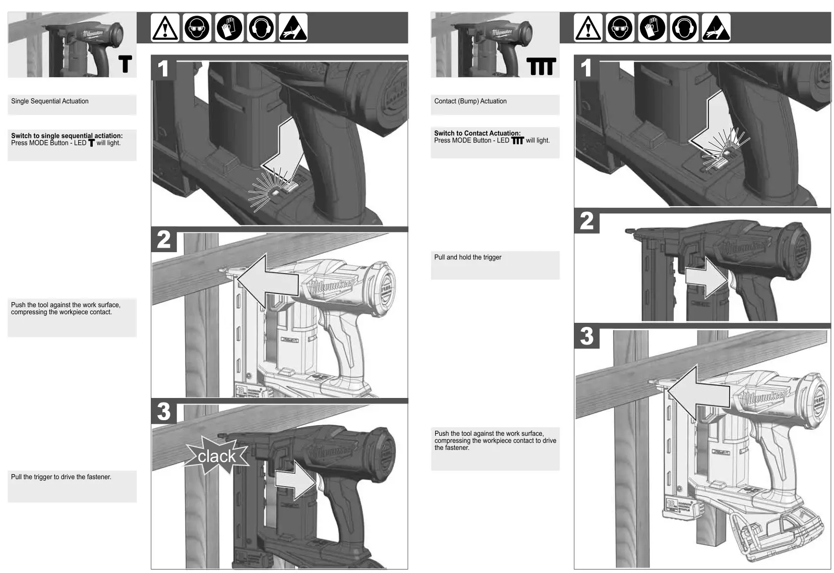 milwaukee M18 FNCS18GS 18V Cordless Nail Gun - figure 6