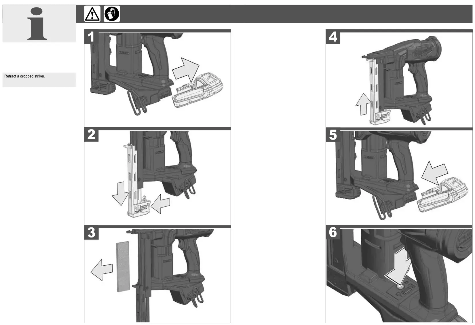 milwaukee M18 FNCS18GS 18V Cordless Nail Gun - figure 7