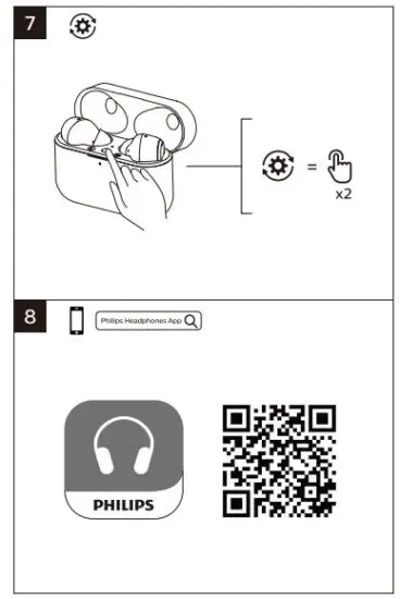 PHILIPS TAT3217 3000 Series True Wireless Headphones - figure 2