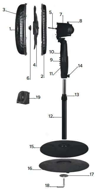 Comfort-Zone-Performace-Stand-Ultra-Silence-Pedestal-Fan-2