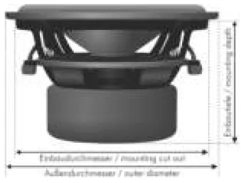 GROUND -ZERO -GZIW- 300 -Iridium -Series -Subwoofer -1