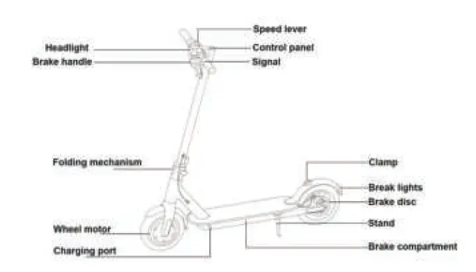 ELECTRIC-BIKE-D8-Foldable-Electric-Scooter-fig-3