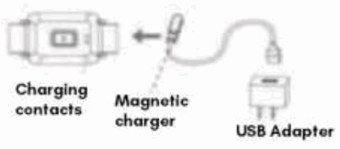 DYLERO FG Fit Good Smart Watch - Charging