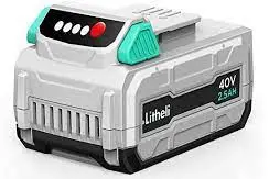 Litheli 40V 2.5AH Lithium Ion Battery Pack