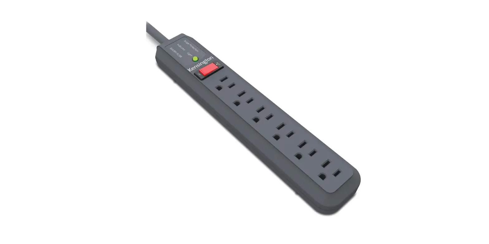 Kensington Guardian 6 Outlet, 15-foot Cord, & 540 Joules Premium Surge Protector-complete Features/user Guide