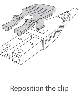 Polarity Reversal of Flat Clip LC Uniboat
