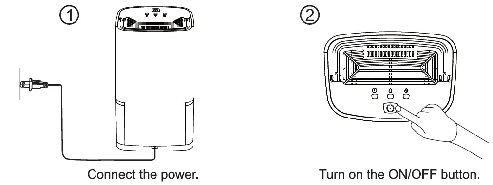 MADETEC Dehumidifiers for Home 5000 Cubic Feet 550 FIG 2