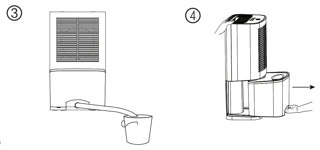 MADETEC Dehumidifiers for Home 5000 Cubic Feet 550 FIG 3