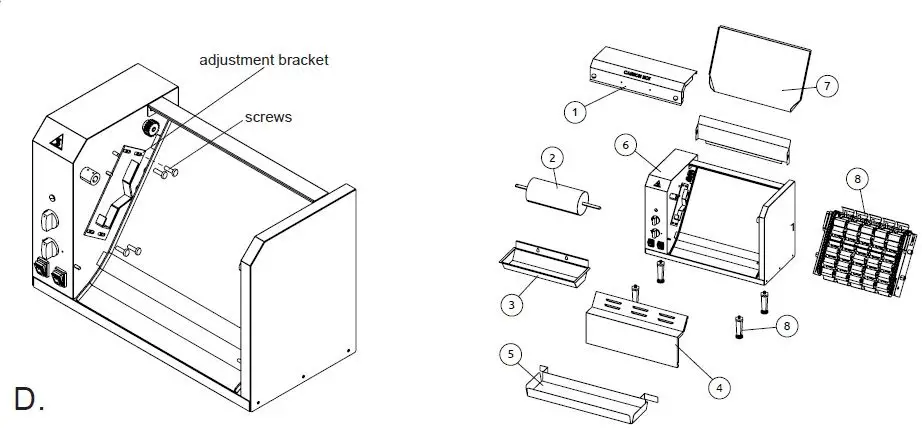 AVATOAST-184BT18A-Adjustable-Speed-Vertical-Conveyor-Bun-Toasters-fig-5