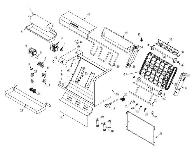 AVATOAST-184BT18A-Adjustable-Speed-Vertical-Conveyor-Bun-Toasters-fig-7