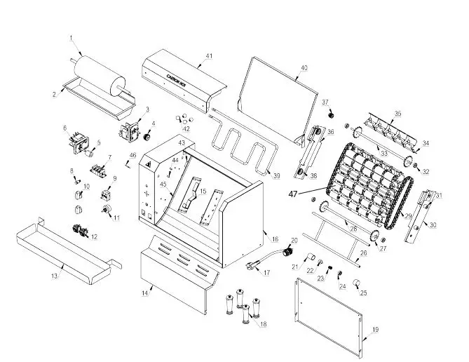 AVATOAST-184BT18A-Adjustable-Speed-Vertical-Conveyor-Bun-Toasters-fig-8