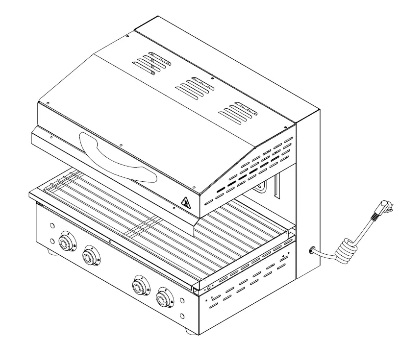 AVANTCO 177SAL17M Electric Salamander Broilers-prod