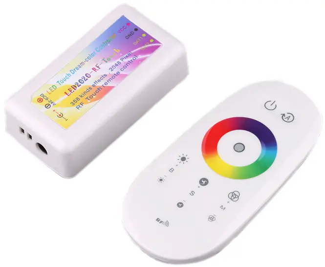 superlightingled DC5-24V Touch Remote Dream Color Double Data Line