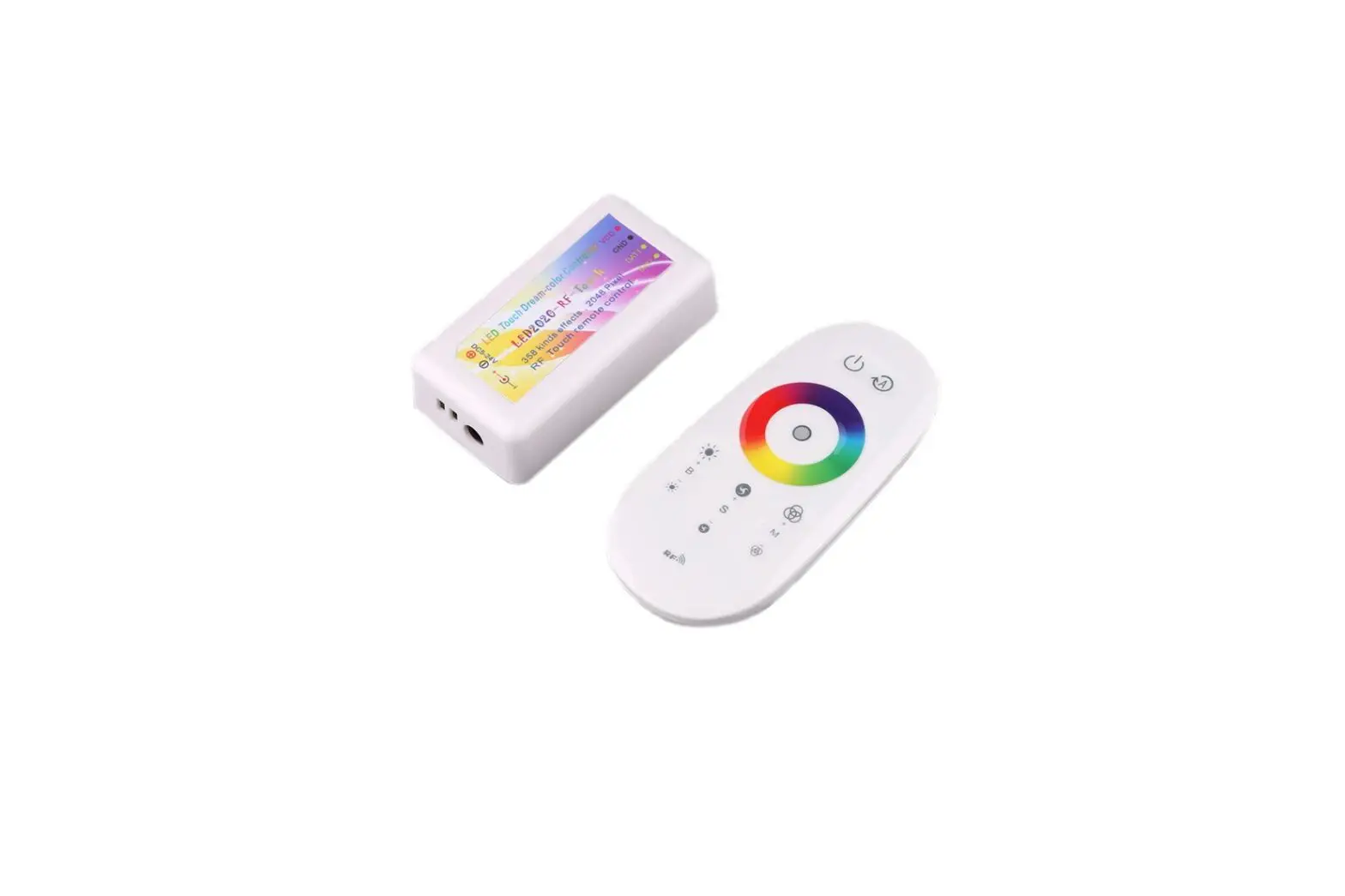 Superlightingled Dc5-24v Touch Remote Dream Color Double Data Line User Manual