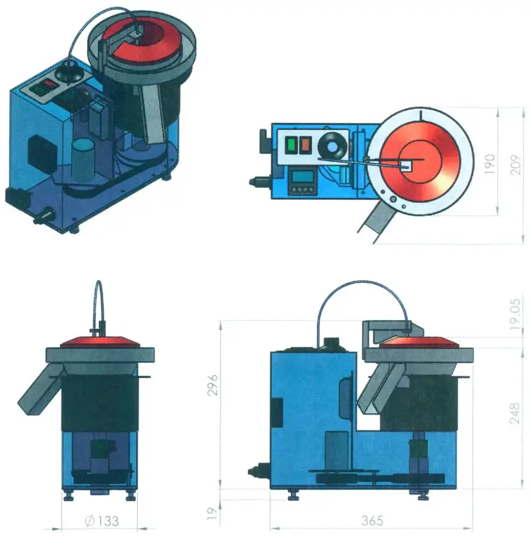 FTM Technologies RD3 Rotary Solder Pot - FIG 6