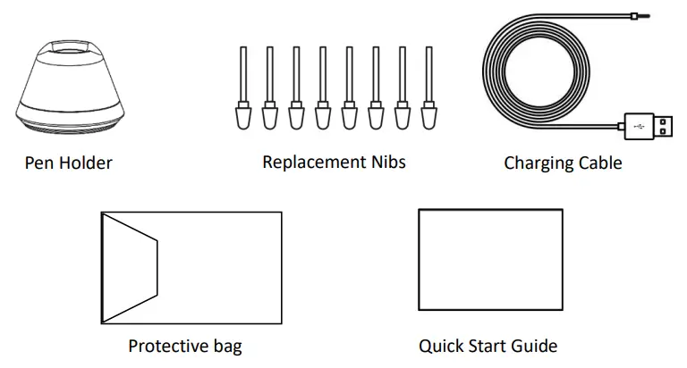 GAOMON PD1560 Graphics pen Display - Accessories