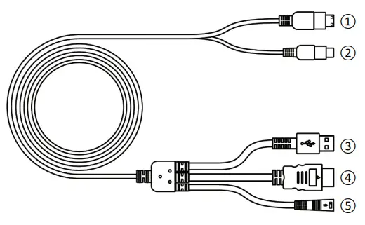 GAOMON PD1560 Graphics pen Display - Connection Cable