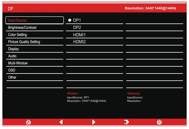 itek ITMC34V141WQHD 34 Inch Curved Archives Monitor - OSD