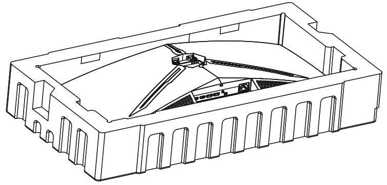 itek ITMC34V141WQHD 34 Inch Curved Archives Monitor - foam