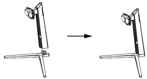 itek ITMC34V141WQHD 34 Inch Curved Archives Monitor - screw