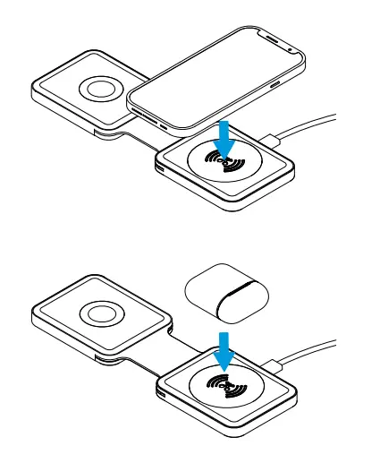 atomi AT1871 3 In 1 Magnetic Foldable Charging Station-2