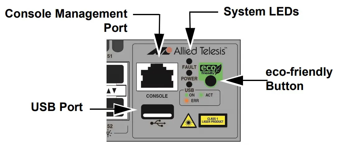 Allied Telesis CentreCOM GS980M Series - figure 2