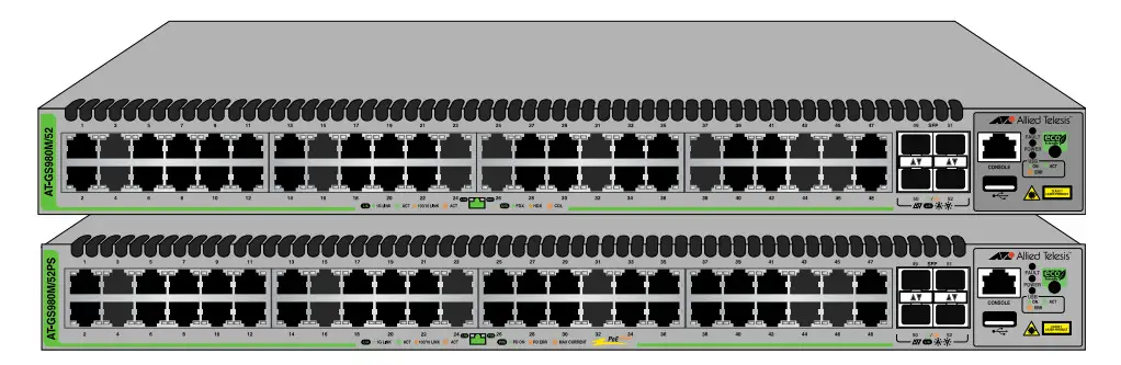 Allied Telesis CentreCOM GS980M Series