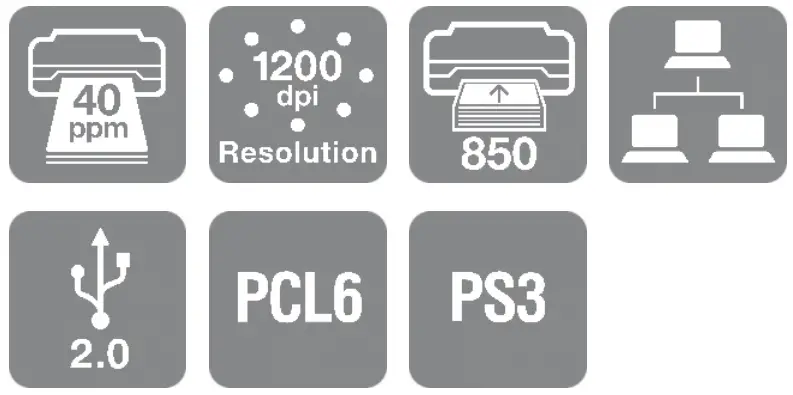 Epson AL M320DN A4 mono laser printer - fig