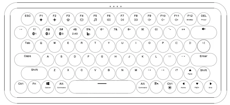 rapoo Ralemo Pre 5 Wireless Mechanical Keyboard-product