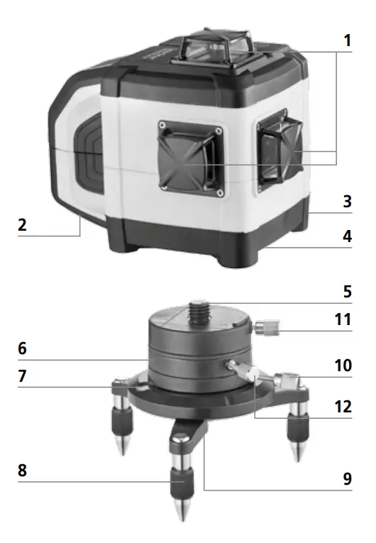 Laserliner 036.500A PrecisionPlane-Laser 3G Pro FIG 2