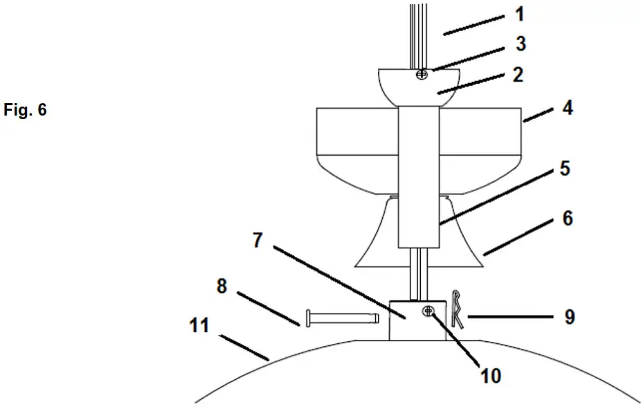 FANAWAY Classic Ceiling Fan - Installing
