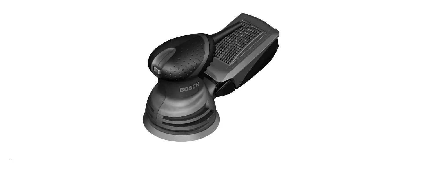 Bosch Pex 220 A Random Orbit Sander Instruction Manual